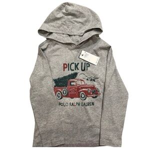 NWT Kids Christmas Polo Ralph Lauren Long Sleeve Crewneck